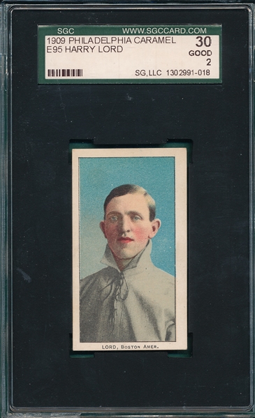 1909 E95 Lord Philadelphia Caramel SGC 30