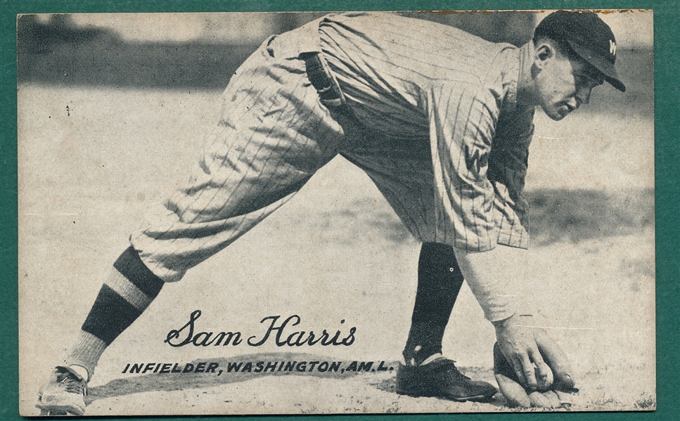 1921 Exhibits Sam Harris *Rookie*