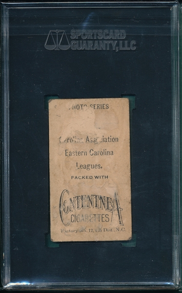 1910 T209 Pritchard Contentnea Cigarettes SGC 1 *Photo Series*