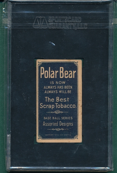 1909-1911 T206 McGraw, Glove At Hip, Polar Bear SGC 50