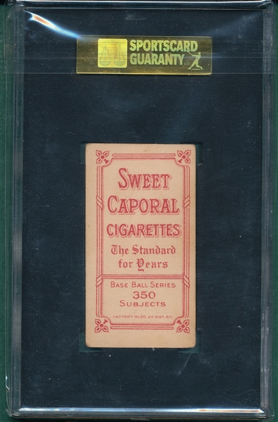 1909-1911 T206 Wilson Sweet Caporal Cigarettes SGC 60