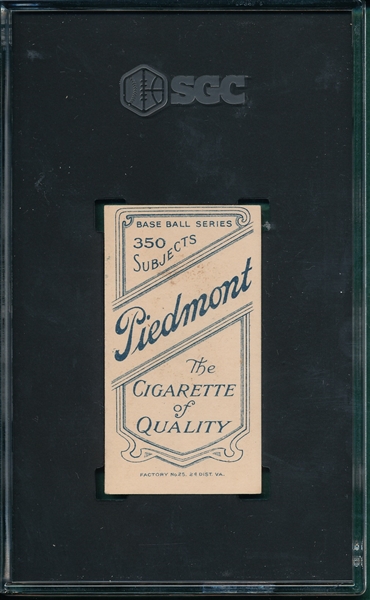 1909-1911 T206 Rossman Piedmont Cigarettes SGC 5
