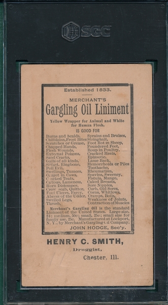 1880s H804-7 A Close Affair, Merchants Gargling Oil, SGC 2