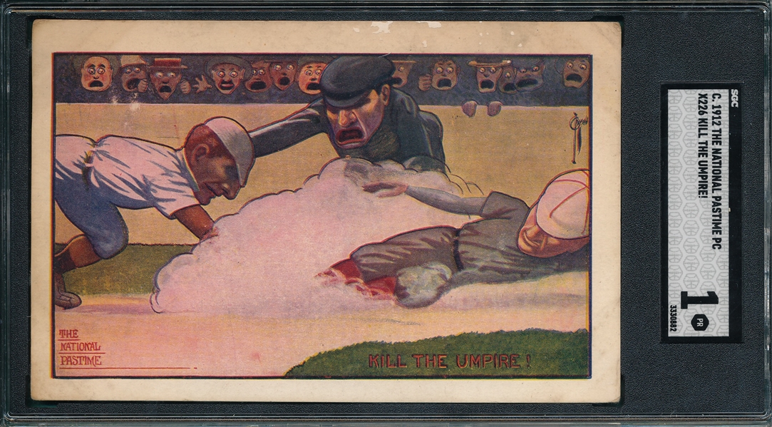 1912 c. The National Pastime PC, Kill the Umpire, SGC 1