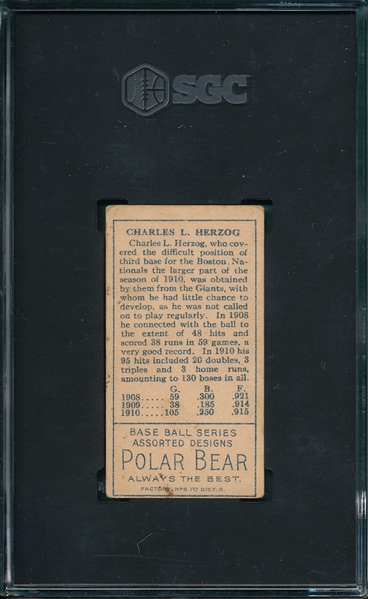 1911 T205 Herzog Polar Bear SGC 4.5