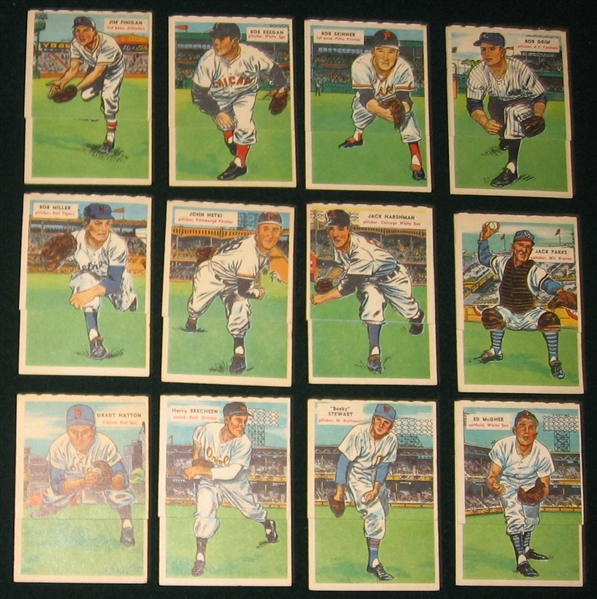 1955 Topps Double Headers Lot of (35)