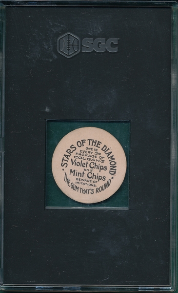 1909-1911 Colgan's Chips Bob Unglaub, Washington, SGC 6