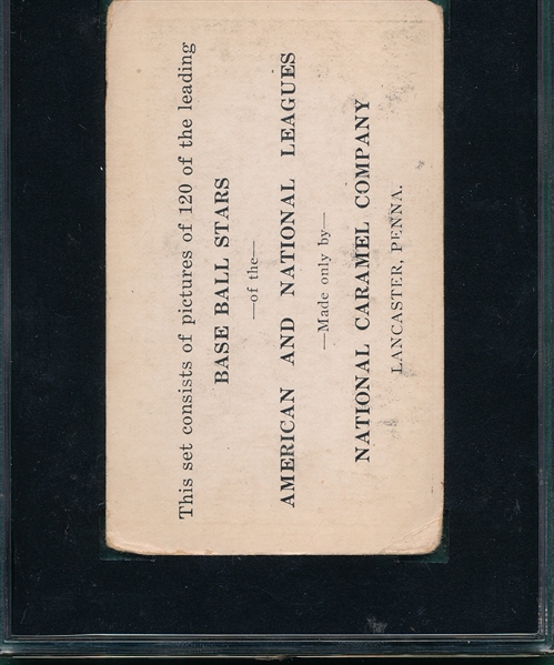 1921-23 E220 Zach Wheat National Caramel Co. SGC 40