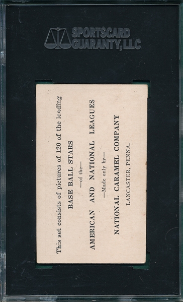 1921-23 E220 Deal National Caramel Co. SGC 30