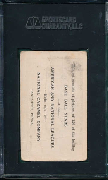 1921-23 E220 Cadore National Caramel Co. SGC 30