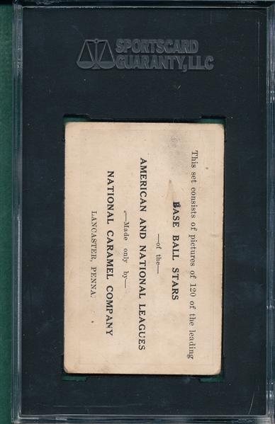 1921-23 E220 Daubert National Caramel Co. SGC 35