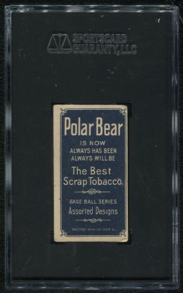 1909-11 Polar Bear T206 Ed Konetchy Glove Near Ground SGC 50 VG-EX 4