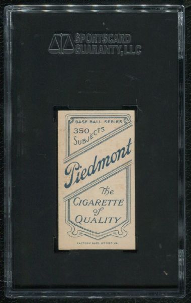 1910 Piedmont Cigarettes T206 Dan Moeller SGC 60 EX 5