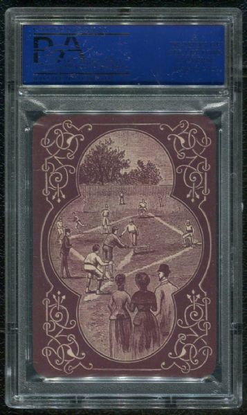 1884 Lawson's Patent Game Wild Throw PSA 10 GEM MINT