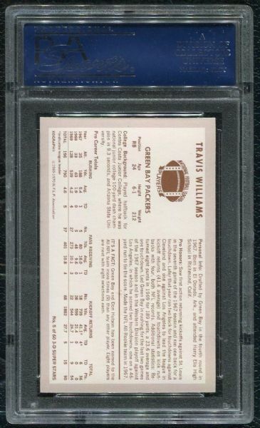 1970 Kellogg's #5 Travis Williams PSA 10 GEM MINT