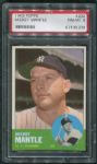1963 Topps #200 Mickey Mantle PSA 8 NM-MT