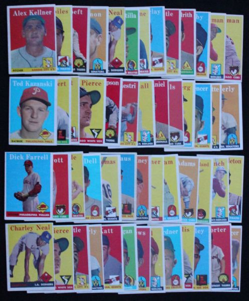 1958 Topps Lot of 52 Assorted