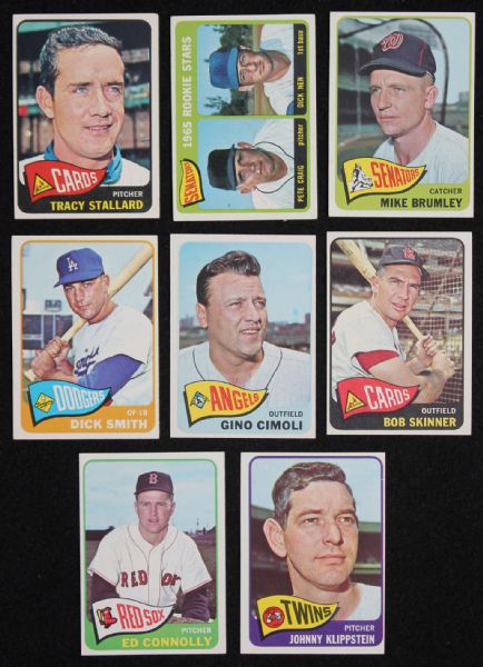 1965 Topps Lot of 16 Assorted w/ High Numbers & SPs