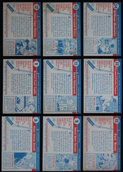 1954-55 Topps Partial Set (45/60)