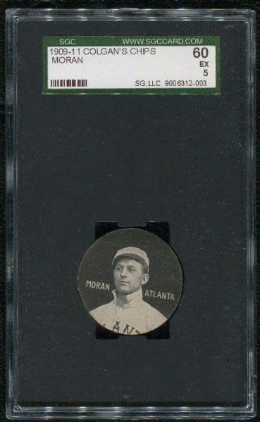 1909-11 Colgan's Chips Moran SGC 60 EX 5