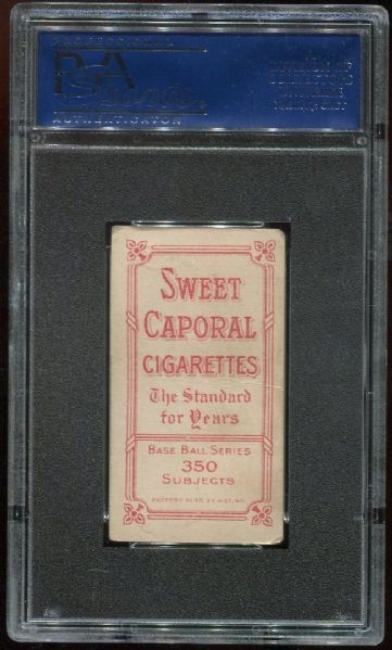 1909-11 T206 Sweet Caporal John McGraw Finger In Air PSA Authentic 