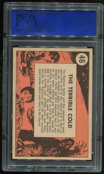 1966 Lost In Space #46 The Terrible Cold PSA 8