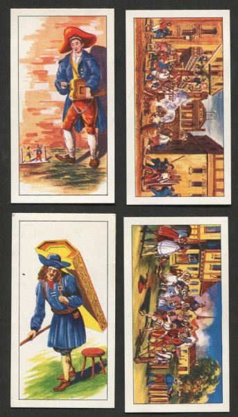 1969 Amaran Tea 'Old England' Complete Set (25 Cards)