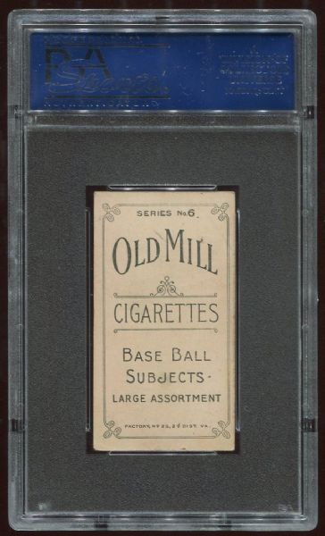 1910 T210 Old Mill Beard Series 6 PSA 5