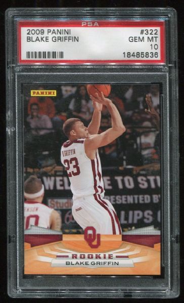 2009 Panini #322 Blake Griffin PSA 10