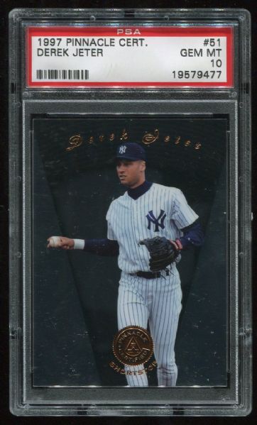 1997 Panini Prestige #51 Derek Jeter PSA 10