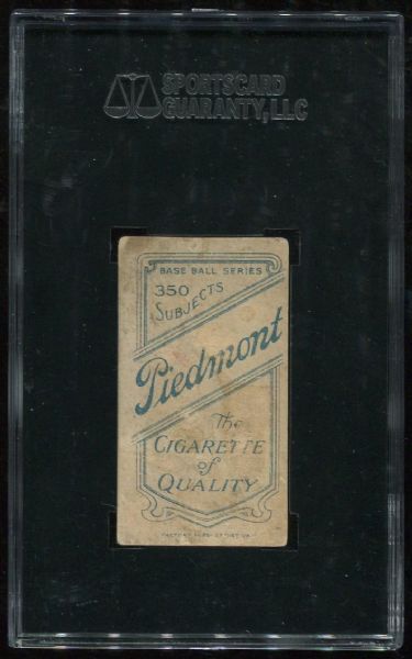 1909-11 T206 Piedmont George Brown Washington SGC 30