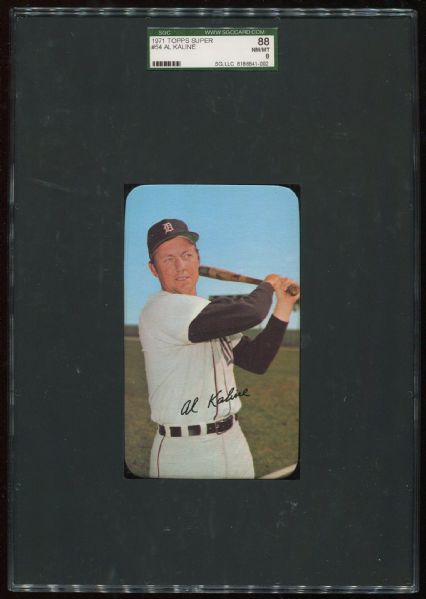 1971 Topps Super Complete Set with SGC 88 Al Kaline