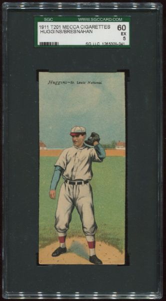 1911 T201 Mecca Huggins/Bresnahan SGC 60