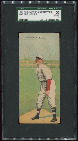 1911 T201 Mecca Hartzell/Blair SGC 50