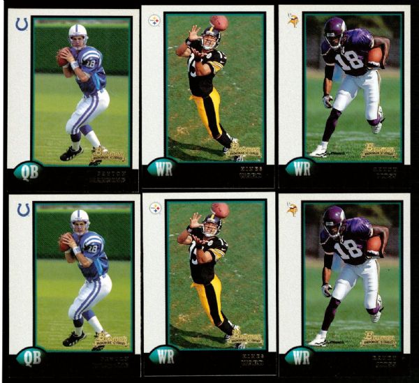 1998 Bowman Football Complete Set Lot of 2