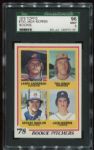 1978 Topps #703 Jack Morris Rookie SGC 96