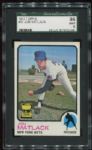 1973 Topps #55 Jon Matlack SGC 96