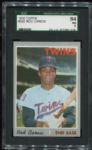 1970 Topps #290 Rod Carew SGC 84