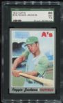 1970 Topps #140 Reggie Jackson SGC 86