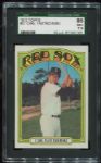 1972 Topps #37 Carl Yastrzemski SGC 86