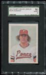 1972 Puerto Rican League Goose Goosage Rookie SGC 50