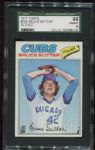 1977 Topps #144 Bruce Sutter Rookie SGC 88