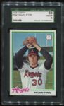1978 Topps #400 Nolan Ryan SGC 88