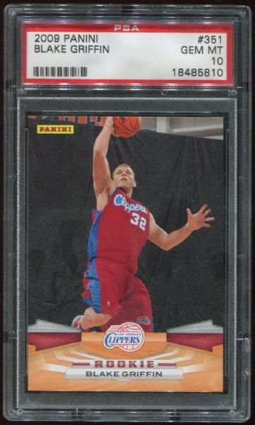 2009 Panini #351 Blake Griffin PSA 10