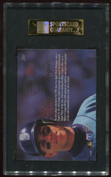 1994 Flair #340 Alex Rodriguez Rookie SGC 98