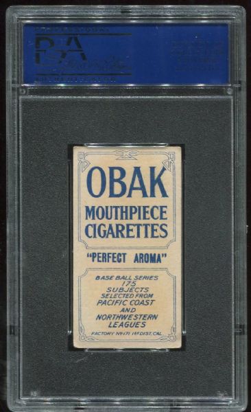 1910 T212 Obak Cigarettes Moser PSA 4
