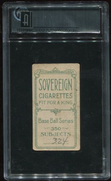 1909-11 T206 Sovereign Bill O'Hara GAI 2