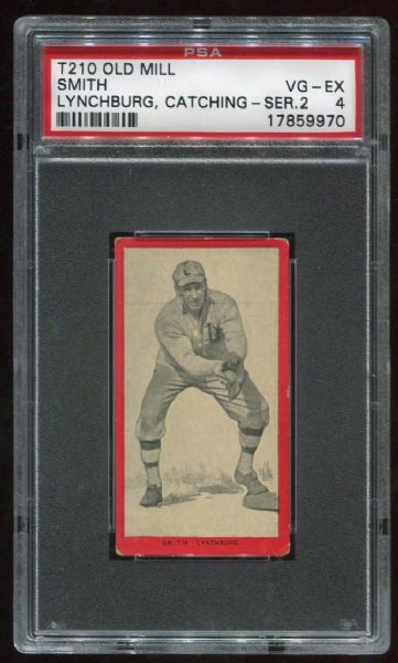1910 T210 Old Mill Smith Series 2 PSA 4