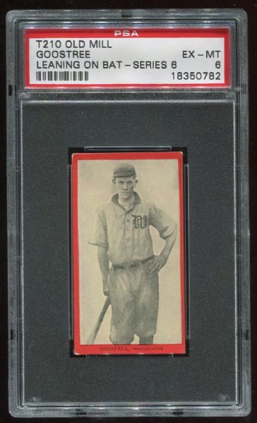 1910 T210 Old Mill Goostree Series 6 PSA 6