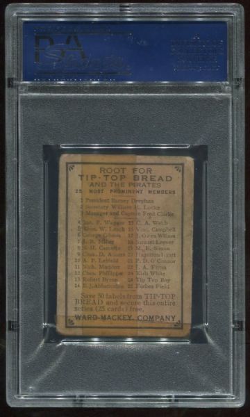 1910 Tip Top Bread Forbes Field PSA 1